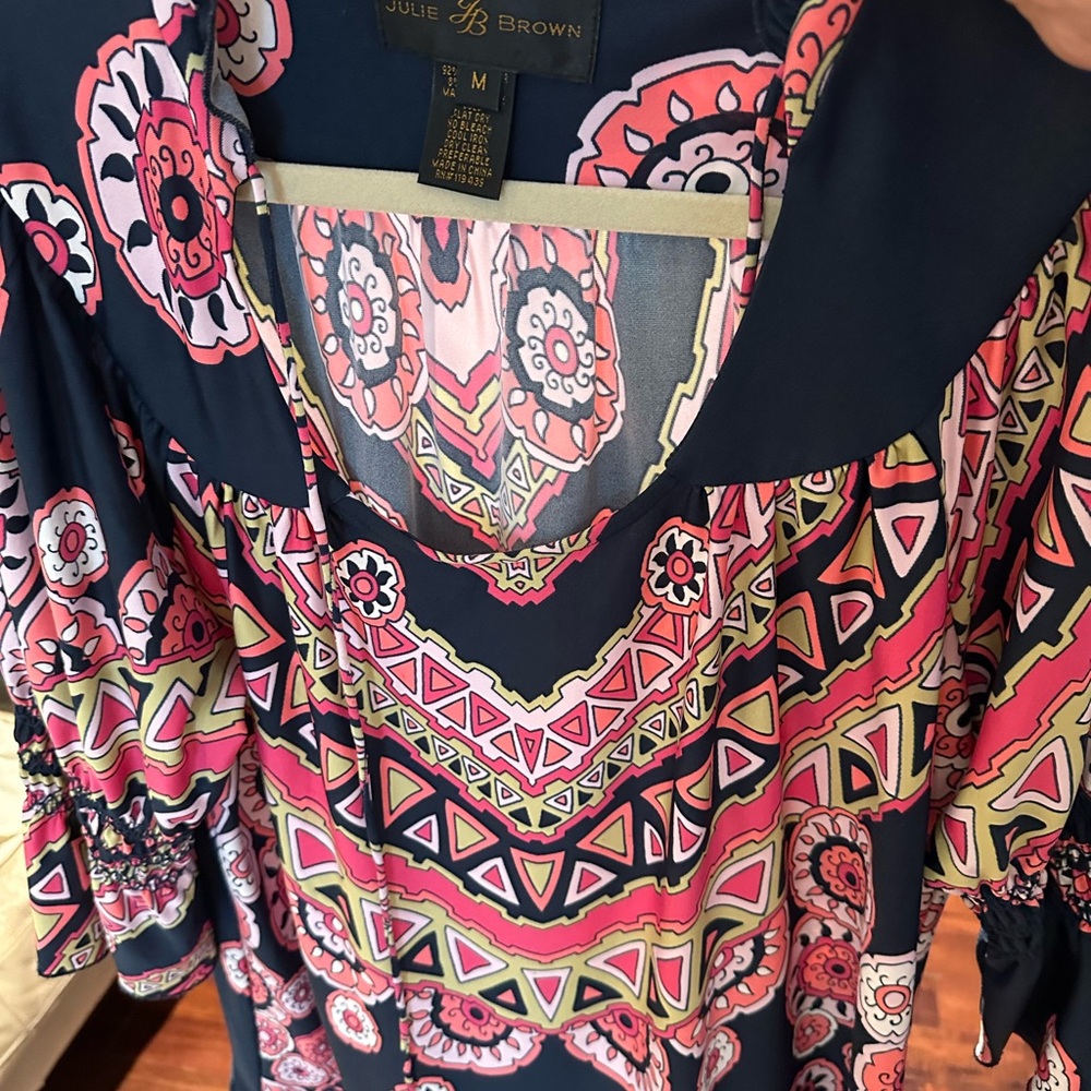 Chic JB by Julie Brown Pink - tunic shirt